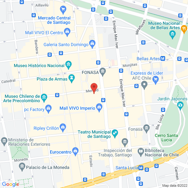 Map of Abogados Lex Juicios