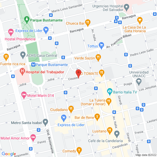 Map of Bormax S.A.