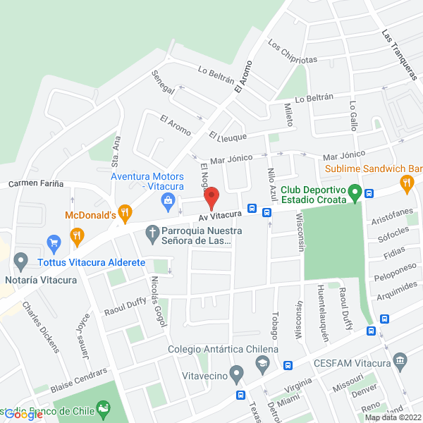 Map of Bubba Autoparts