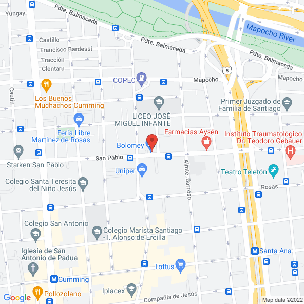 Map of Bolomey