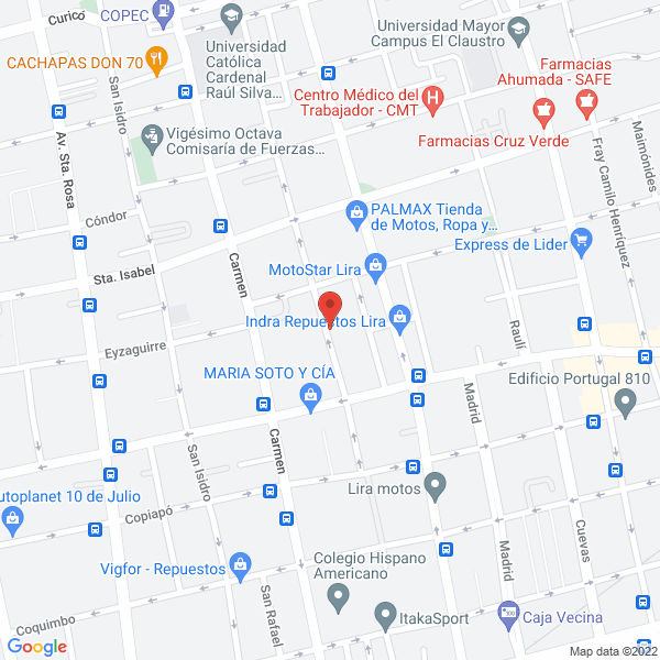 Map of Barbera Michel, Leopoldo