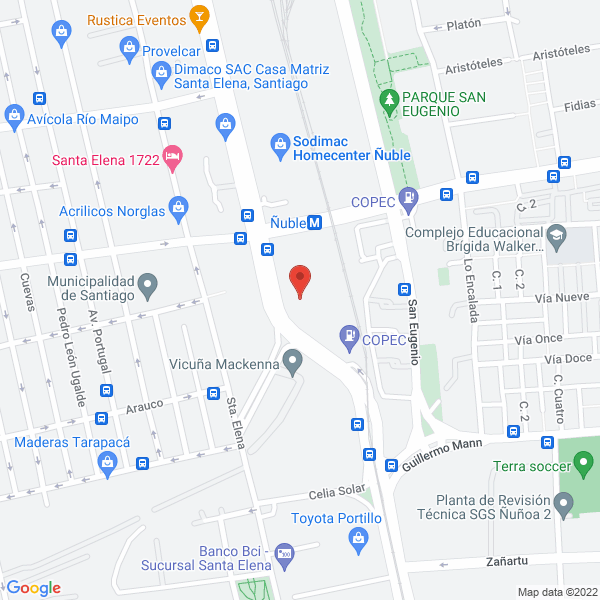Map of Brogle Hnos. y Cía. Ltda.