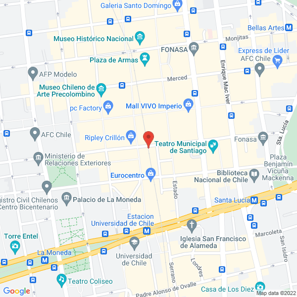 Map of B & M Security System S.A.