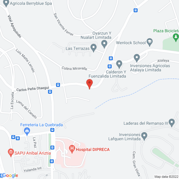 Map of Brimelec Ltda.