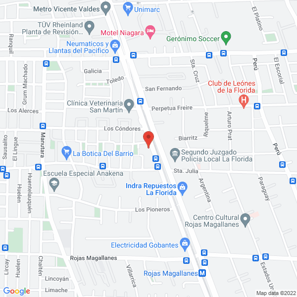 Map of Bombas de Agua Joel Torres