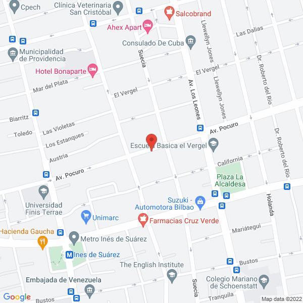 Map of Biomet Chile