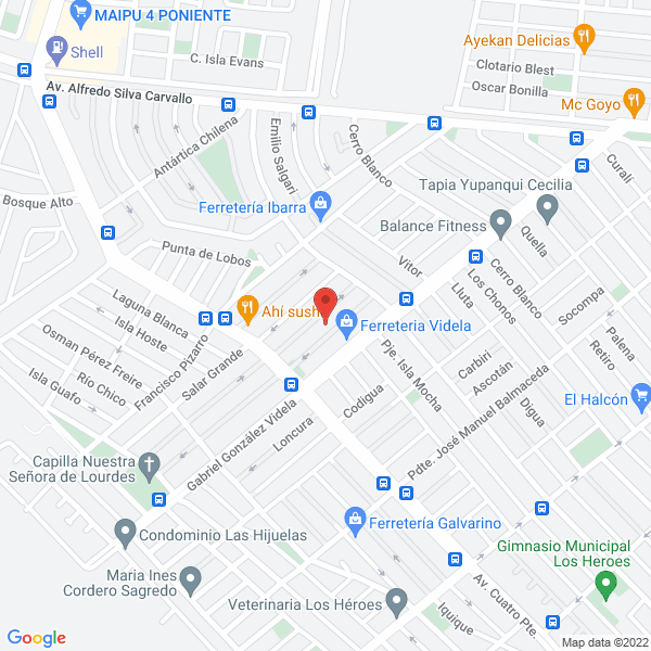 Map of BSJ Fletes Mudanzas y Embalajes