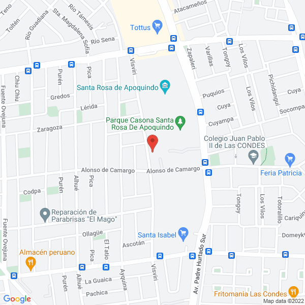 Map of Britzmann Loewenstein, Gabriela
