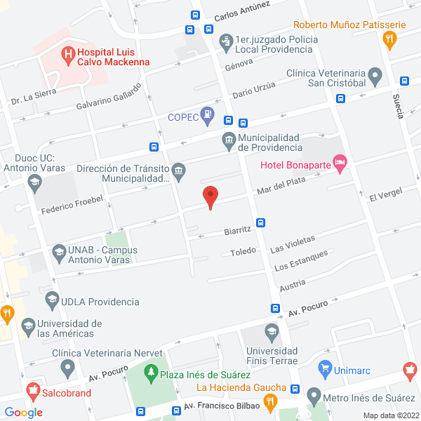 Map of Basitec Ventas Minibodegas