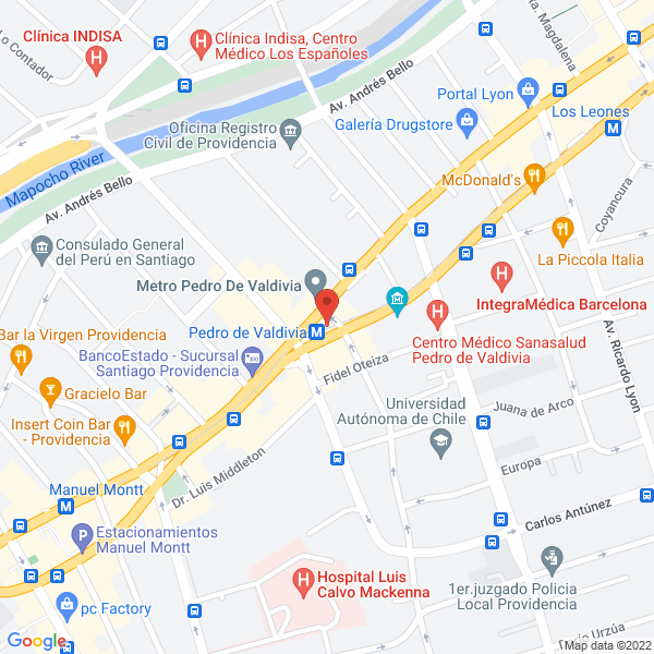 Map of Bufete Jurídico Abogados