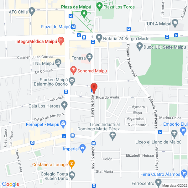 Map of Bosch Car Service