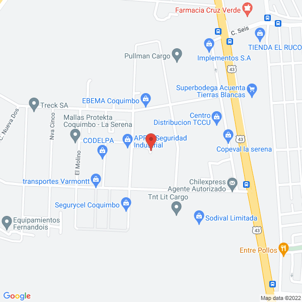 Map of Bafer Ltda.