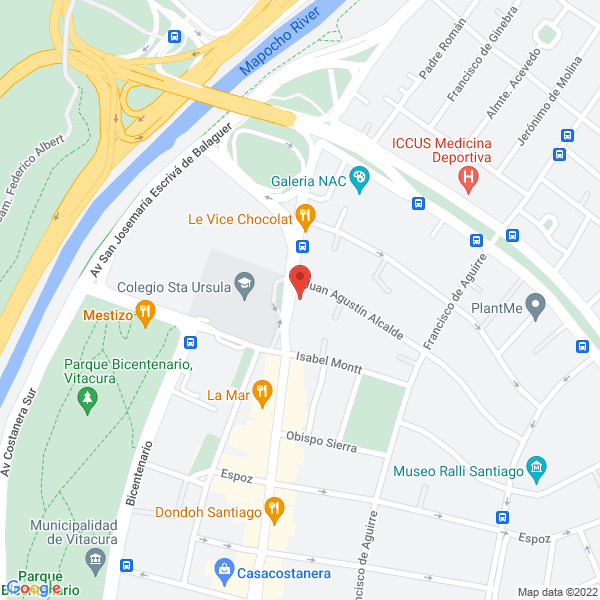 Map of Baquedano y Cía Ltda.
