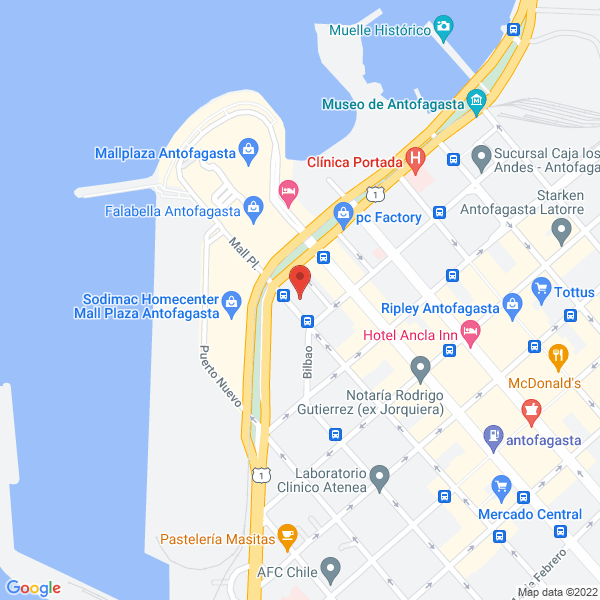 Map of B & R Corredores