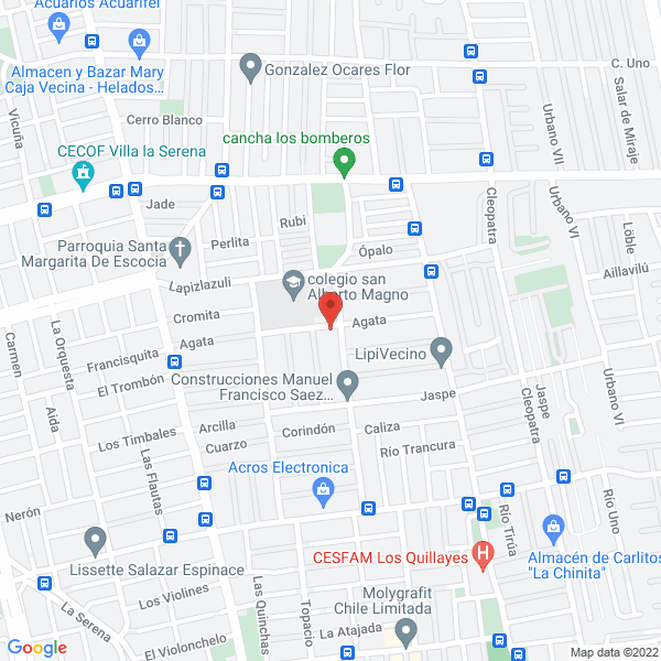 Map of Botillería El Pancho