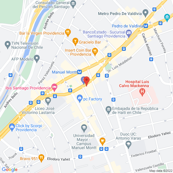 Map of Bramar Ingenieros Ltda.