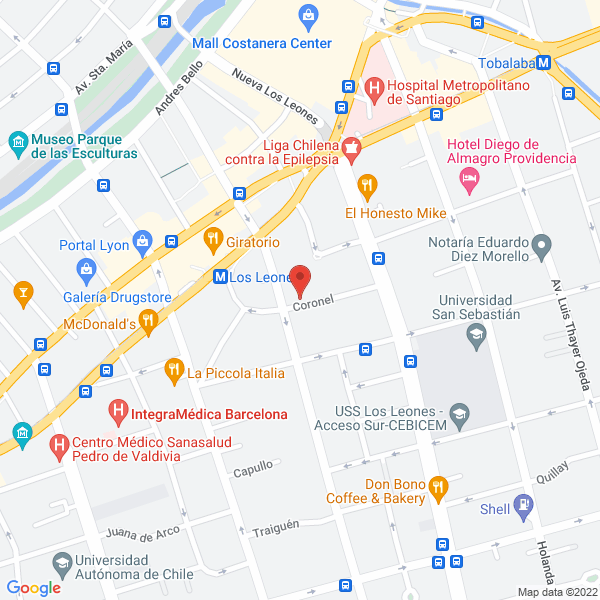 Map of Bokenkaido Boxeo- Karate Practico