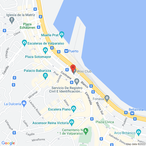 Map of Cámara Marítima y Portuaria de Chile A.G.