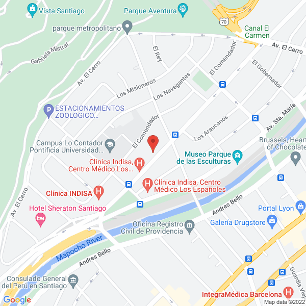 Map of Cox Urrejola Andrés