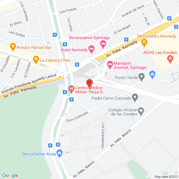 Map of Rosenblum, Vergara, Arquitectas Revisoras