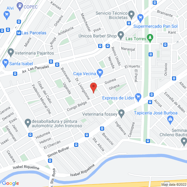 Map of Sociedad Comercial Excellence Ltda.