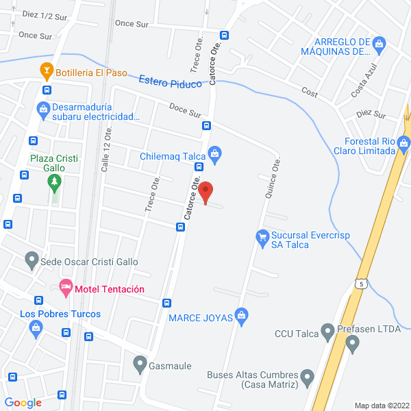 Map of Gitec LTDA
