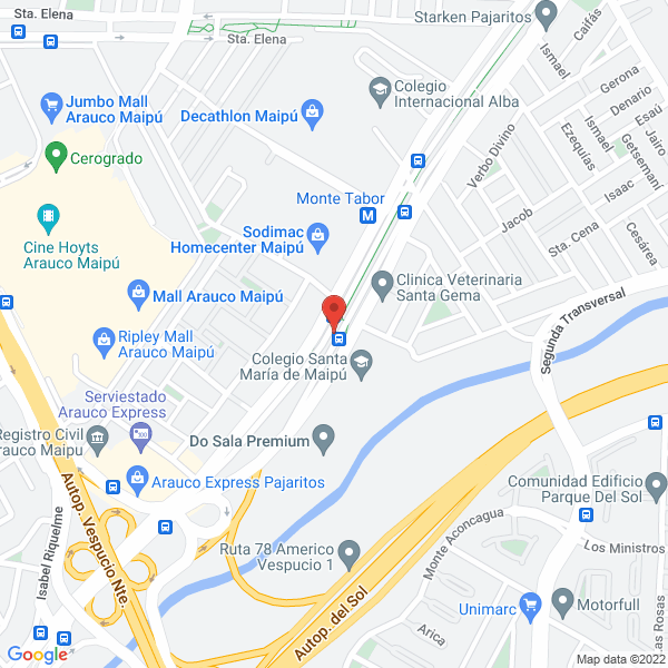 Map of Hussertec