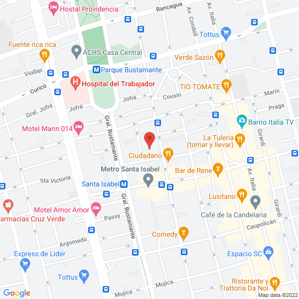 Map of Kovacs Rent a Car