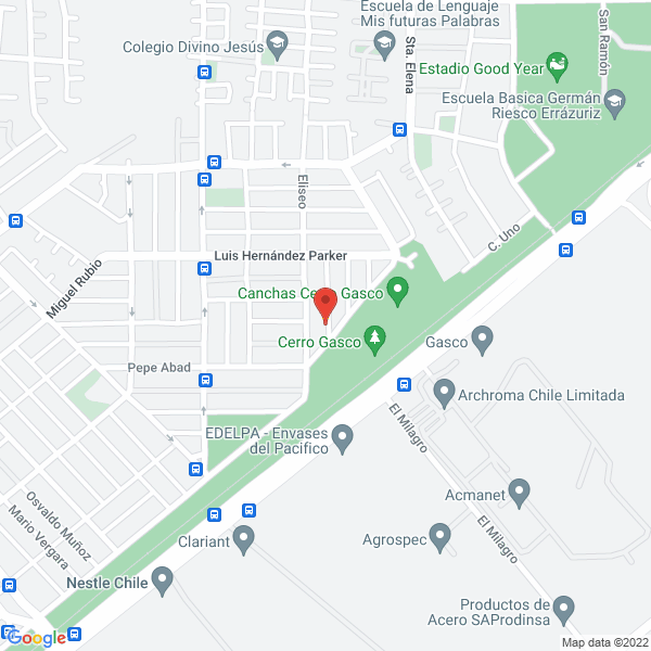 Map of Kevric Tavonatti, Branco