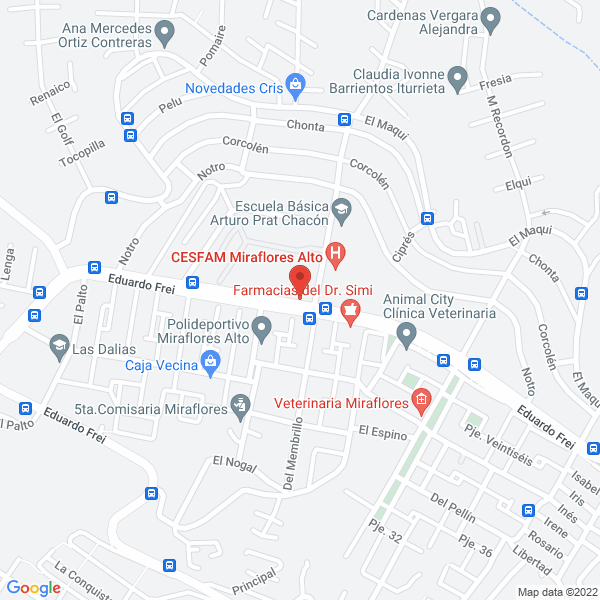 Map of Kintu Montessori Jardín Infantil