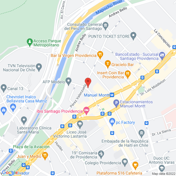Map of Kontacto Global S.A.