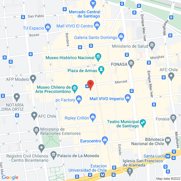 Map of K Dos Agencia de Valores S.A.