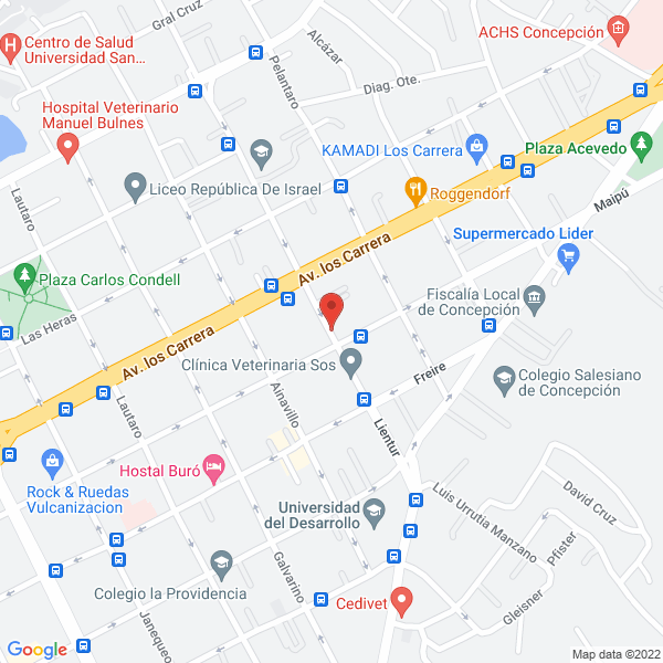 Map of Kafkas Ltda.
