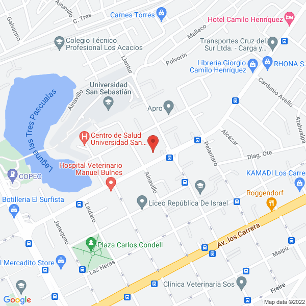 Map of La Casa Chica