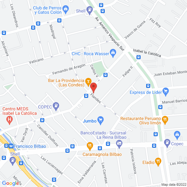 Map of Lams Ltda.