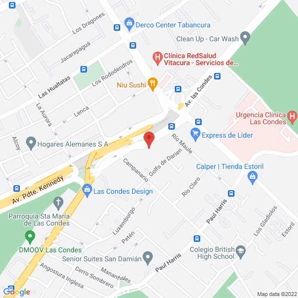 Map of Los Robles Ltda.