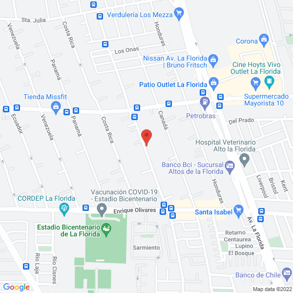 Map of LR Ortiz Producciones