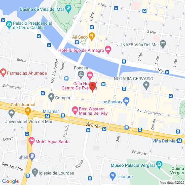 Map of Lavandería y Lavaseco La Espuma