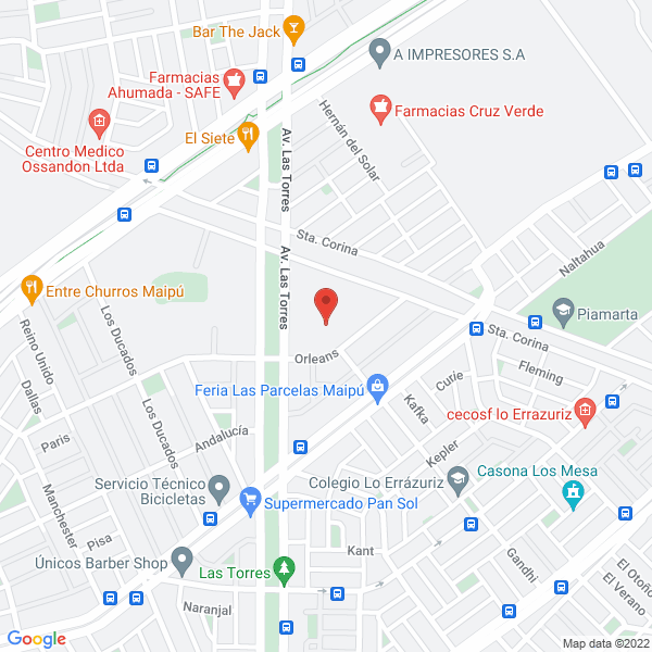 Map of Lavandería y Lavaseco Leo