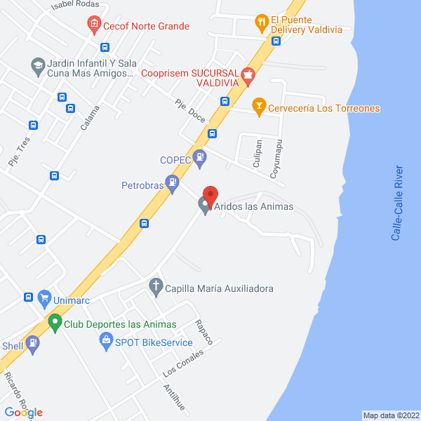 Map of Luis Montory y Cía. Ltda.