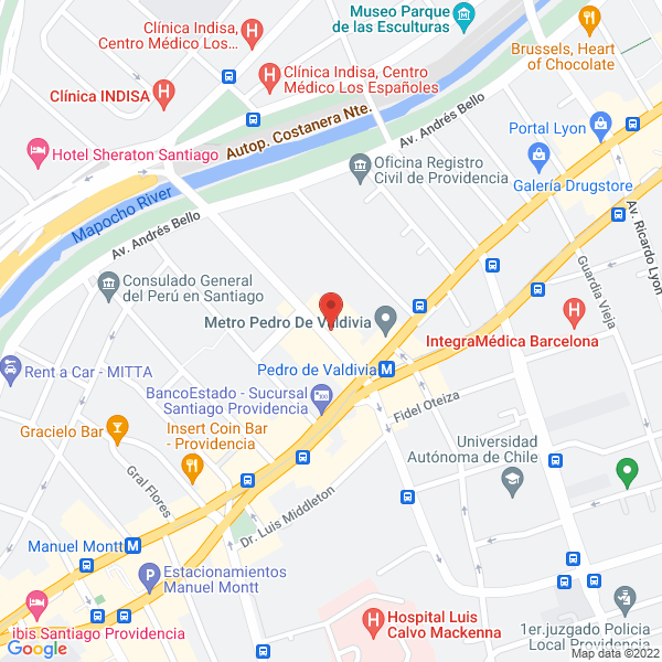 Map of Lizama Medina, Héctor