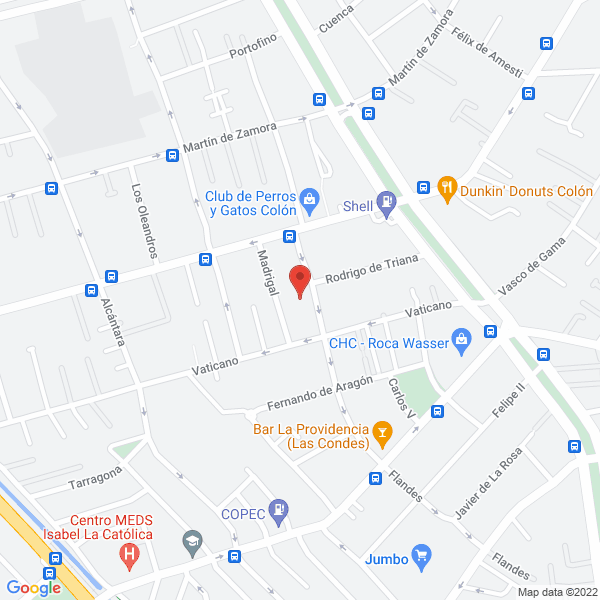 Map of Lycs Lentes y Cámaras de Seguridad
