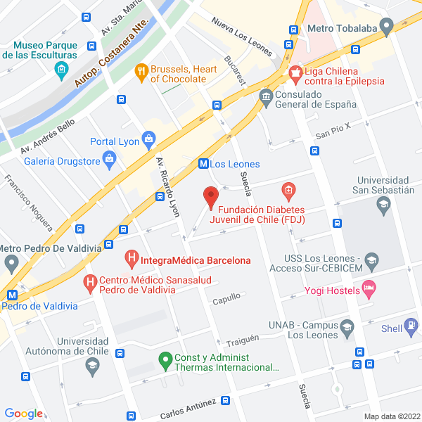 Map of Laudus S.A.