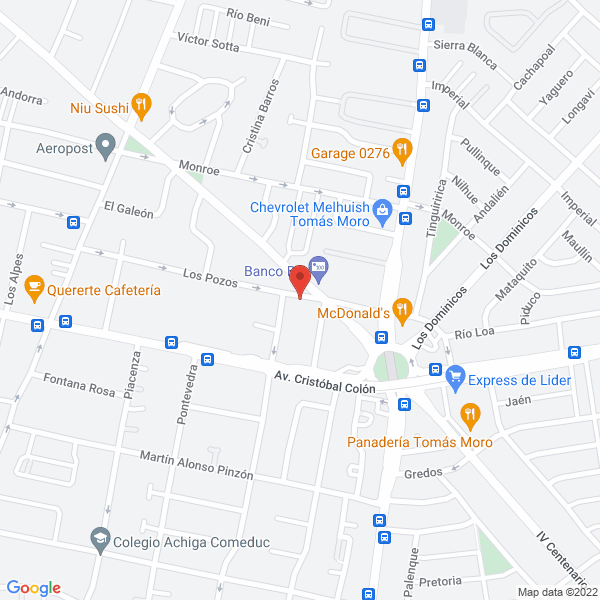 Map of Ljubetic Producciones