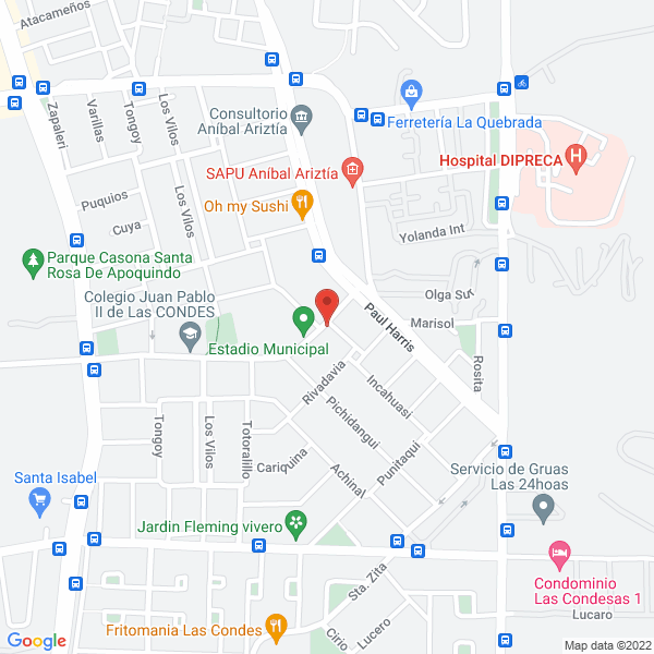 Map of Limari Ltda.