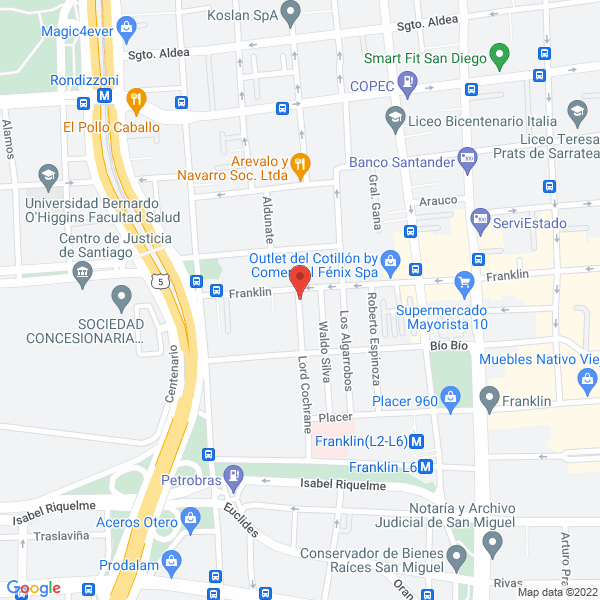 Map of Laser Premium