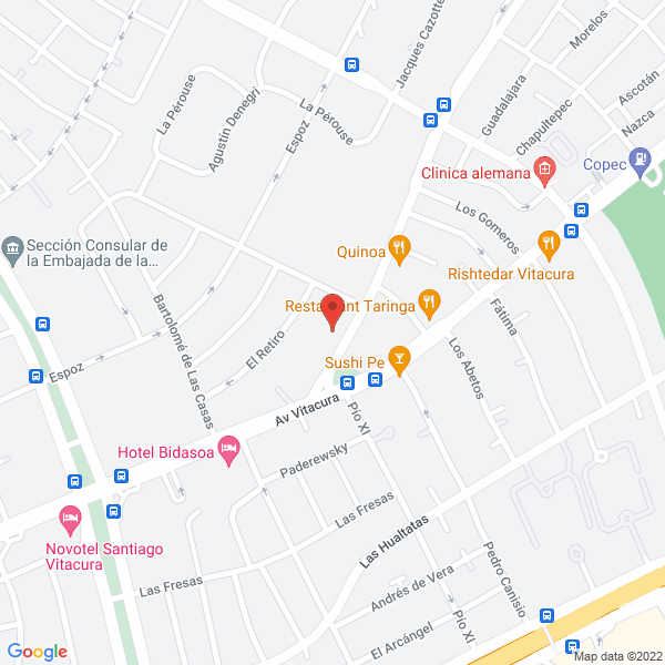 Map of La Zona Marketing Global Limitada