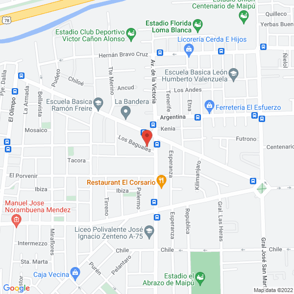 Map of Laser Tecnologia Limitada
