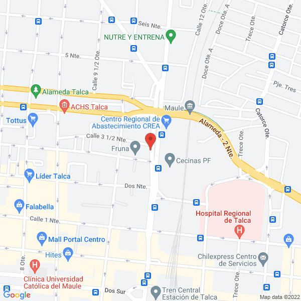 Map of La Bodeguita