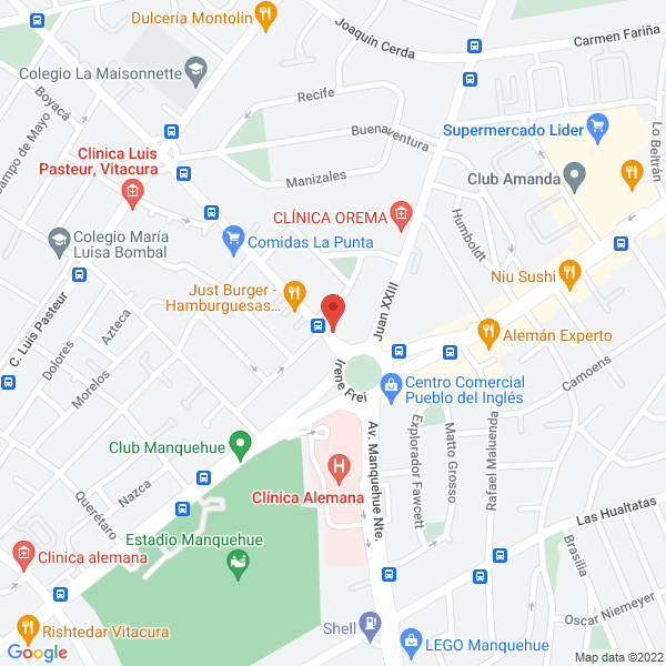 Map of Lasertam